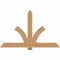 Ekena Millwork Redmond Smooth Timber Gable Bracket, Western Red Cedar, 72"W x 45"H x 3 1/2"D x 5 1/2"F, 15/12 Pitch GBW072X45X0406RED00SWR - alternate 1